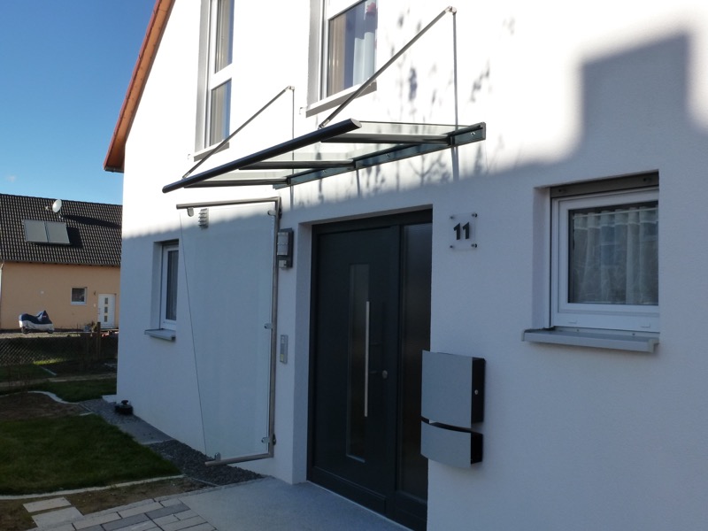 Referenzen Vordächer